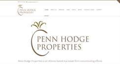 Desktop Screenshot of pennhodge.com