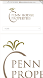 Mobile Screenshot of pennhodge.com